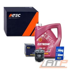 ÖLFILTER + 5W-40 MOTORÖL FÜR AUDI A3 SEAT SKODA VW GOLF 3 4 5 6 POLO 86C 6N