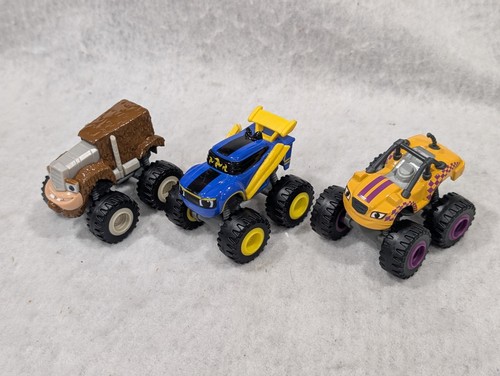 Lotto 7 Blaze and the Monster Machines pressofusi Zeg Stripes Gasquatch Pickle Ninja - Foto 6 di 7