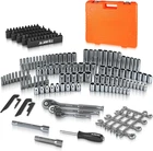 201 Piece Mechanics Tool Set Socket Ratchet Wrench SAE Metric Carry Case