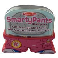 Melissa  Doug Smarty Pants Kindergarten 120 Brain Building Cards Complete