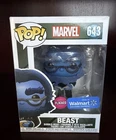Funko Pop! Vinyl: Marvel - Beast (Flocked) - Walmart (Exclusive) #643