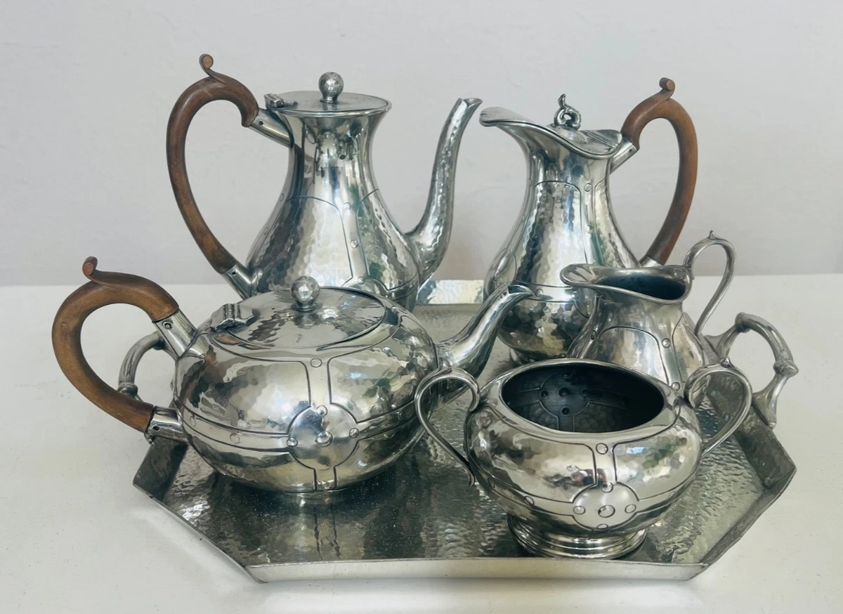 Pewter Tea Set for sale | eBay