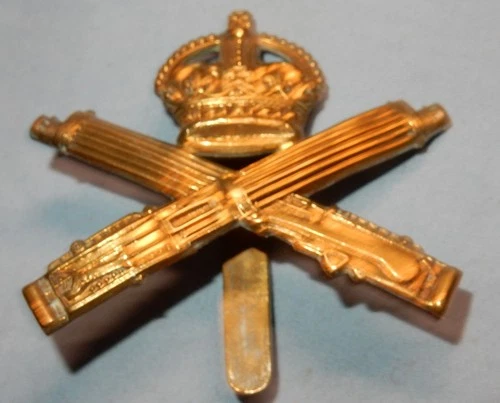 WW1 ERA MGC MACHINE GUN CORPS BRITISH MILITARY CAP BADGE WORLD WAR I