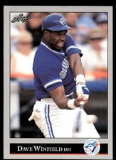 Dave Winfield 1992 Leaf #171 Blue Jays MLB READ FREE SHIPPING AutographDen