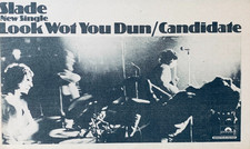 SLADE vintage  1972 UK PRINT ADVERT LOOK WOT YOU DUN
