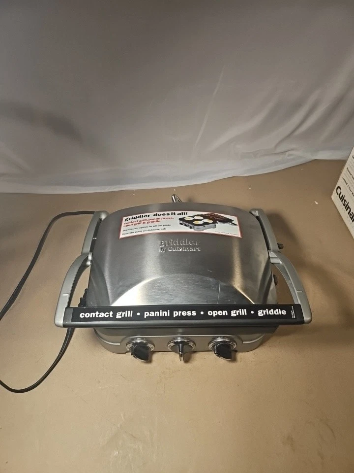 Cuisinart GR-4N TK Griddler Panini Press Sandwich Maker Grill Cheese Press Toast
Opens in a new wind
