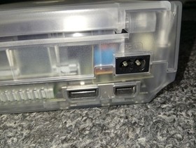 Sega Dreamcast Console Pal VA1 Transparent Case Bundle - Controller,VMU & Cables
