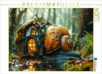 Calvendo Puzzle Pretty Wet Here | 1000 Pieces, Finished Size 25.2 × 18.9 In (64