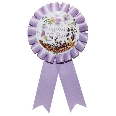 Gem Imports Ltd Rosette Abzeichen Multicolor Lovely Mum Muttertagsgeschenk
