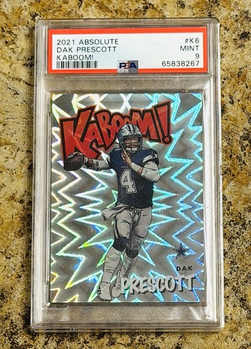 Dak Prescott [Green] #1 2024 Panini Absolute Kaboom Vertical card