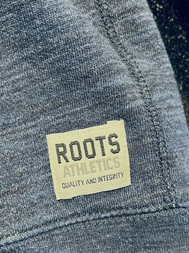 Roots Kids Hooded Full Zip Sweatshirt/blue Heather/SZ. XL (10-12 Years) - Picture 7 of 19