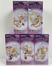 Gear 5 Special LUFFY NIKA WCF One Piece World Collectable Figure SET OF 5 Sealed