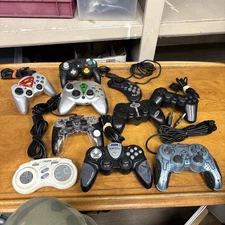 Lot of 10 Untested 3RD Party Playstation 1/2 Xbox Nintendo RANDOM Controller  #4