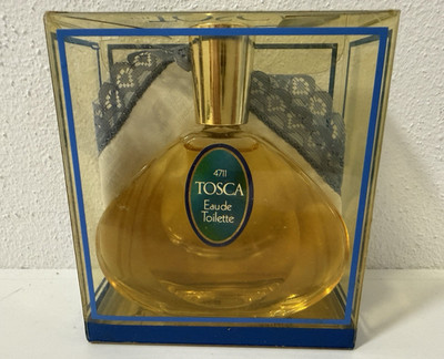 Vintage Tosca Eau de Toilette 60ml 4711 Köln Geschenkset OVP Spitzen Taschentuch