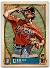 2021 Topps Gypsy Queen Dean Kremer RC Baltimore Orioles #281