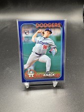Landon Knack Rookie Royal Blue 2024 Topps Update Series #US127 RC Dodgers