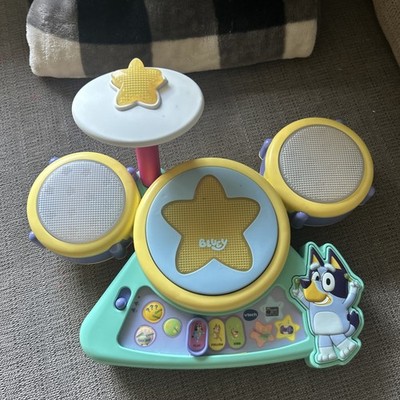 VTech Bluey Drum Set - No Sticks Included