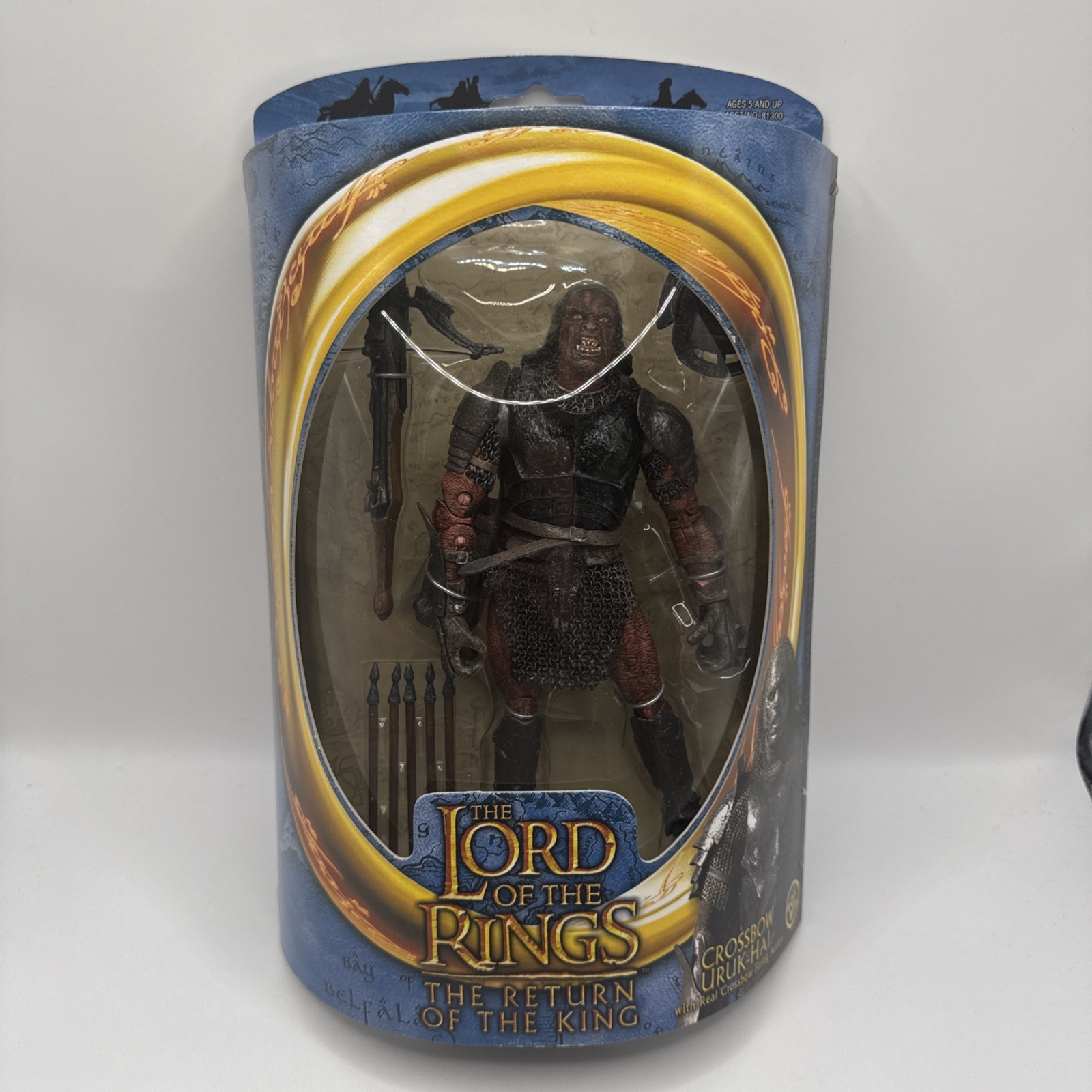Lord Of The Rings - The Return of the King - Crossbow Uruk-Hai Figure (ToyBiz)