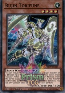 Bujin Torifune LIOV-EN013 Super Rare 1st Edition Yu-Gi-Oh!