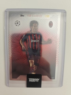 Topps Total Football 24/25 Kaka Fan's Choice /99 AC Milan Legend