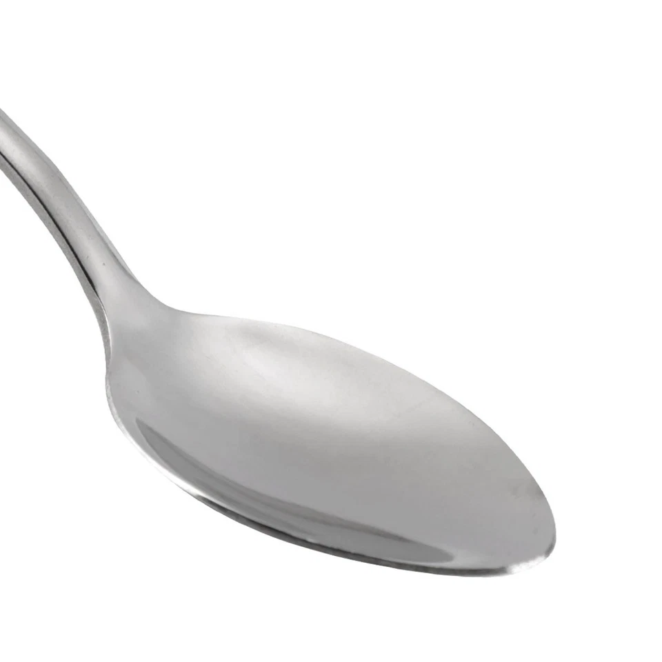 Caffee Shop Stainless Steel Flatware Tea Spoons Scoops Silver Tone 5pcs - Image 2 of 4