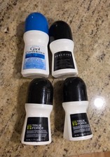 Lot of 4 AVON True Force Roll-On Deodorant  Perceive  Cool Confidence