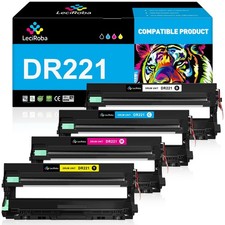 LeciRoba Drum Unit Replacement for Brother DR221CL DR-221CL for Brother MFC-9130