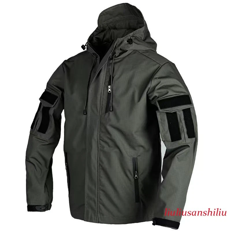 Waterproof Men's Tactical Jacket Military Hunting Windbreaker Coat Hooded Hiking
Opens in a new wind