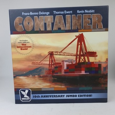 Container Brettspiel 10th Anniversary Jumbo Edition Mercury Games - vollständig