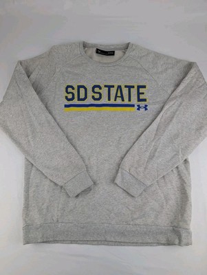 L Under Armour South Dakota State Jackrabbits Long Sleeve Sweater SDSU Crewneck