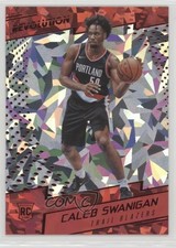 2017-18 Panini Revolution Rookies Chinese New Year Caleb Swanigan #149 o6n