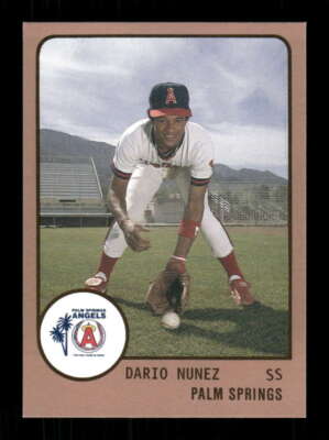 1988 ProCards Palm Springs Angels 1448 Dario Nunez BXCP24