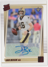 2021 Panini Clearly Donruss Rated Rookie Auto Ian Book #70 Rookie Auto /49 RC