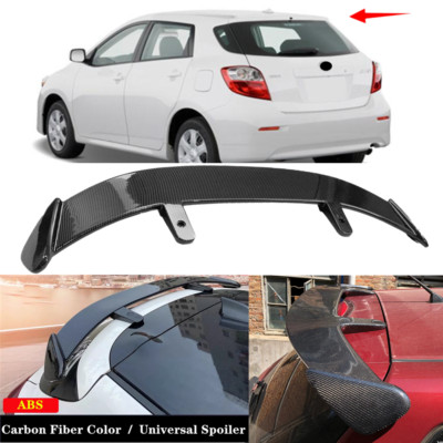 Rear Window Roof Spoiler Wing GT Carbon Look Style Fit For Toyota Matrix 09-14