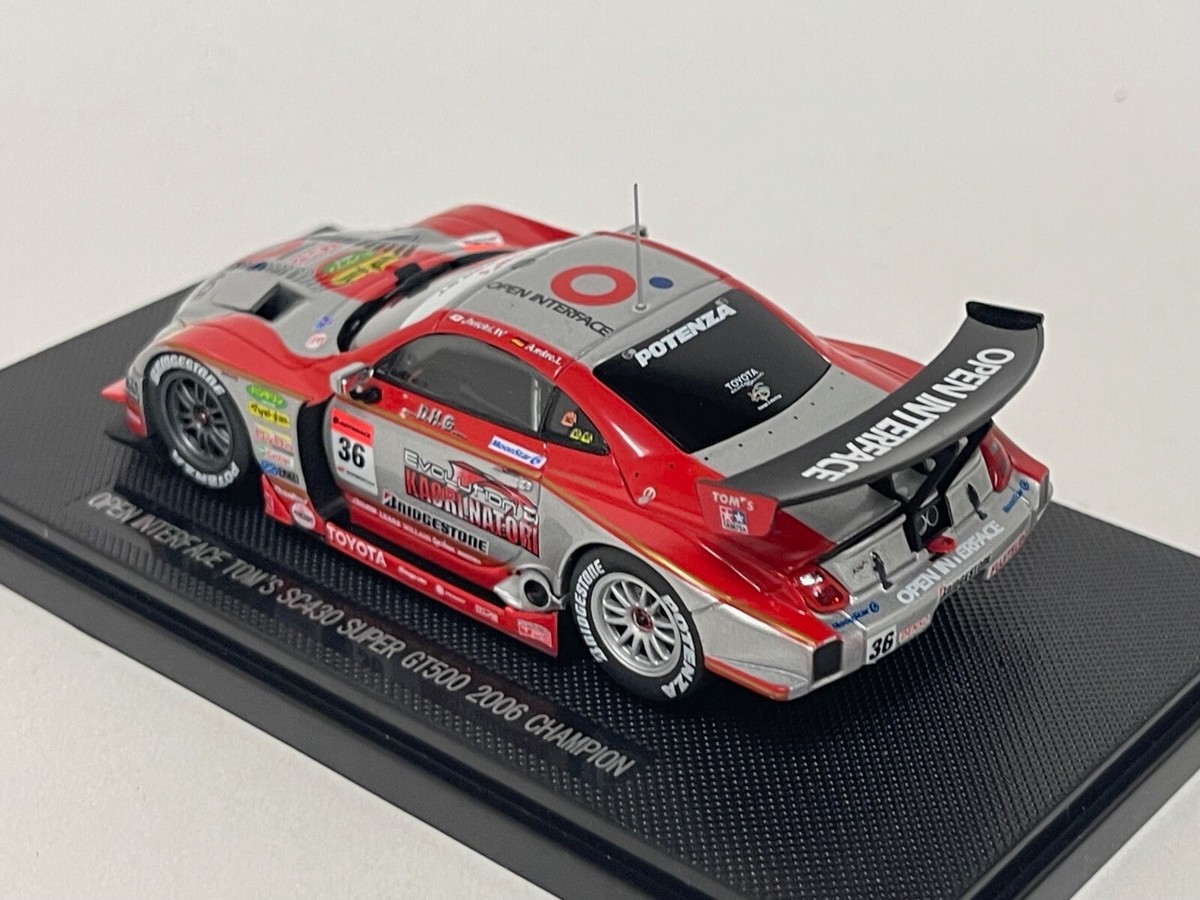 ミニカー EBBRO 1/43 OPEN INTERFACE TOM'S SC430 1/43 Ebbro Open Interface Tom's Lexus SC 430 JGTC 2007 car #36