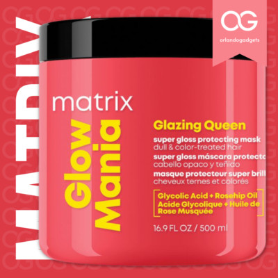   Matrix Glow Mania Glazing Queen Super Gloss Protecting Mask (16.9oz)   