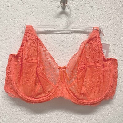 NWT Panache Andorra 5675 Underwire Bra - Tangerine