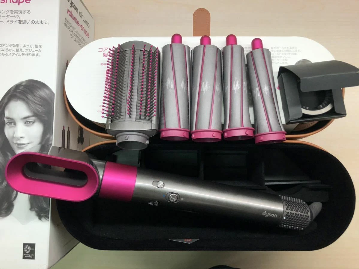 Good Condition Dyson Hair Styler Airwrap Volume + Shape Made in Japan