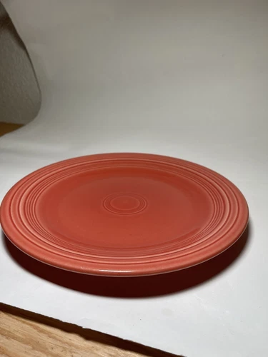 Fiesta Fiestaware SCARLET Red Dinner Plate 10.5" Homer Laughlin Vtg