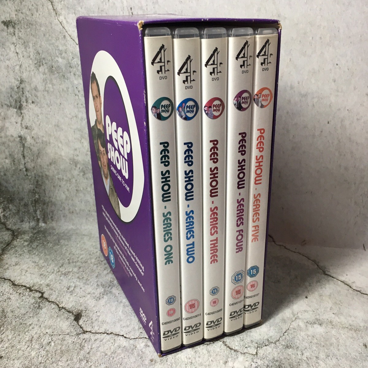 Peep Show Series One To Five, 5 Dvds, David Mitchell, Robert Webb