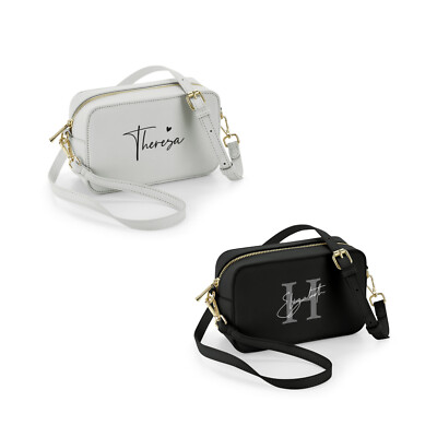 Women Personalised Cross Body Bag Shoulder Bags Fashion Handbags UK