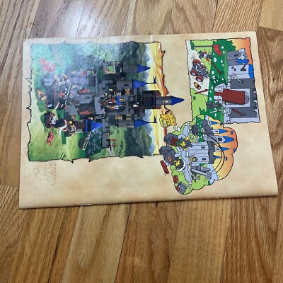 Lego 6098/6091 King Leo's Castle Instructions Manual Booklet