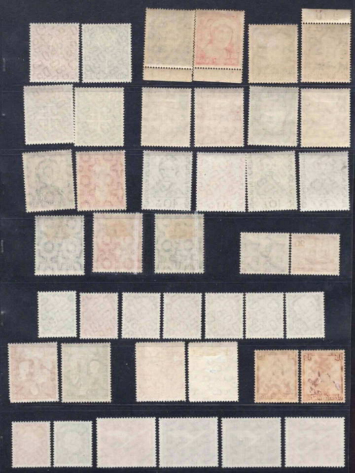 GERMANY 1950s COLLECTION OF 42 MINT LIGHT HINGED OR NEVER HINGED - Image 2 of 2