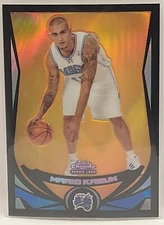 04-05 Topps Chrome Mario Kasun Black Refractor Parallel Rookie Card #194/500