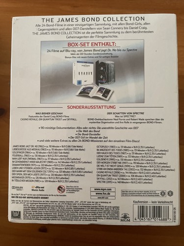 The James Bond Collection / 24 Bond Filme Inklusive Spectre. NEU & OVP - Bild 2 von 2
