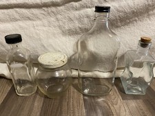 glass bottles lot