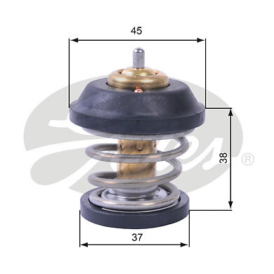 Gates TH42995G1 Thermostat, Coolant For Audi Seat Skoda VW-image