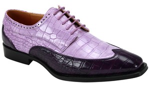 purple gator shoes