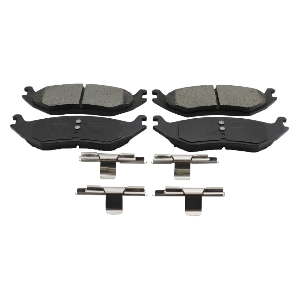 Juego de pastillas de freno traseras de cerámica Bosch QuietCast para Aspen Durango Ram 1500 Classic Foto 2 de 4