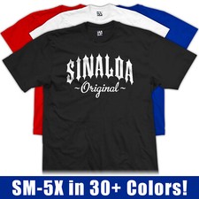 Camiseta Sinaloa Original Outta Camiseta Born Bred Criada Recta Outta Para Hombres Camiseta